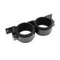 Podwójne mocowanie pompy paliwa 60mm Czarne-3