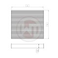 Radiator core Wagner Tuning 524x468x68-1