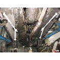 Rear Torsion Bar (3178P) Ultra Racing for Nissan Skyline (ENR33 GTS4) 2.5T 2WD 93-98-1