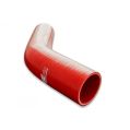 Silikonowe kolanko redukcyjne 45' 48/54mm Czerwony-1