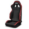 Sparco R100 My2022 Seat Black and Red-1
