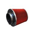 Stożkowy filtr powietrza - średnica montażowa 76mm Czerwony-2