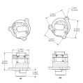 Blow off BOV Turbosmart TS-0223-1255 Kompact EM PlumBack- VR29 (Merc C63)-7