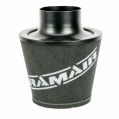 Uniwersalny stożkowy filtr powietrza aluminium Ramair JS-109-BK 102mm-1