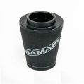 Uniwersalny stożkowy filtr powietrza Ramair CC-110 śr. 80mm asymetryczny wlot-1