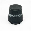 Uniwersalny stożkowy filtr powietrza Ramair CC-111 śr. 80mm asymetryczny wlot-2