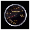 Wskaźnik Pro G Race Series 2 RS, doładowania Boost 3 Bar RED 60mm-1