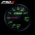 Wskaźnik Pro G Race Series RC, doładowania Boost 30 PSI GREEN 52mm-1