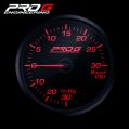 Wskaźnik Pro G Race Series RC, doładowania Boost 30 PSI RED 52mm-1