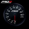 Wskaźnik Pro G Race Series RC, temperatury spalin EGT °F WHITE 60mm-1