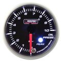 Wskaźnik Prosport ciśnienie oleju seria Stepper Motor Peak 52mm Green-1