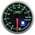 Wskaźnik Prosport Napięcie seria Stepper Motor Peak 52mm Green-2