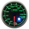 Wskaźnik Prosport temperatura wody seria Stepper Motor Peak 52mm Green-2