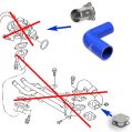 Zamiennik zaworu EGR VW Audi Seat Skoda z silnikami 1.9 TDI AWX AVF ASZ BTB AXC + kolanko 90' 51/57 N-4
