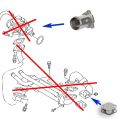 Zamiennik zaworu EGR VW Audi Seat Skoda z silnikami 1.9 TDI AWX AVF ASZ BTB AXC-5