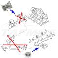 Zamiennik zaworu EGR VW Touareg Crafter z silnikami R5 2.5 TDI-4