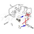 Zamiennik zaworu EGR VW Touareg T5 z silnikami R5 2.5 TDI BAC BLK AXE AXD-7