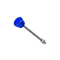 Zapinka kołkowa quick release do maski, zderzaka długa JRspec-1