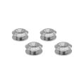 Zapinki Zderzaka Quick Release JRspec srebrne-3