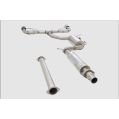 Exhaust system XForce with Varex muffler for Volkswagen GOLF 2021- GTI MK8 stainless steel-2